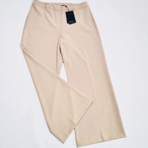 NEW! Women's St. John Diana Pants Beige Size 16